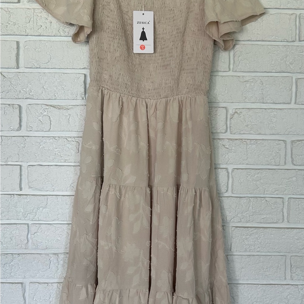 Cream Dress